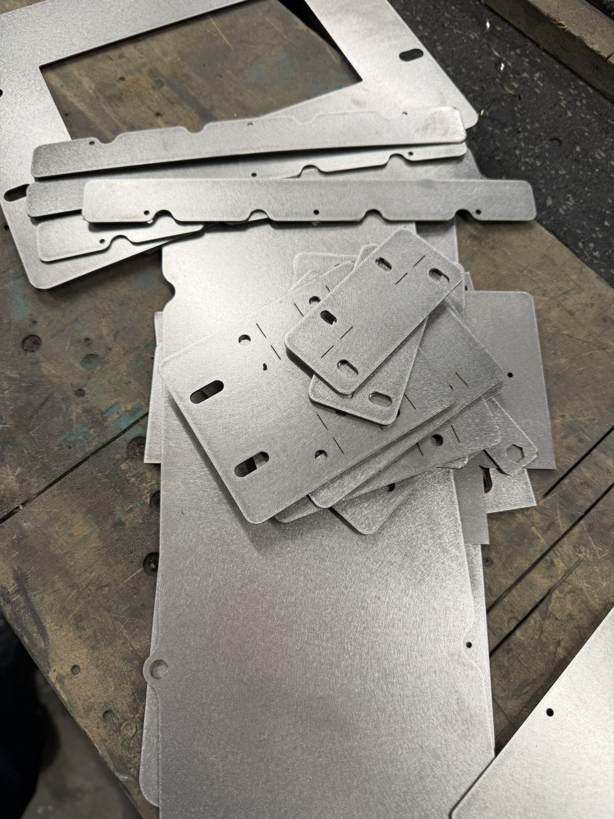 Press-formed enclosure shell, shop floor (photo 3 of 3)
